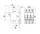 Fuse Carrier 3-pole, 32A, 10x38, IS506103-- Schrack Technik alt_view_2