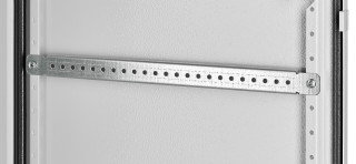 WSA Door-mounting profile for 400mm wide enclosures, WSACP0400- Schrack Technik