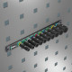 9660 Magnetic rail B Impaktor Deep 1 socket set, 3/8" drive, 10 pieces, 05005590001 Wera alt_view_6