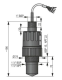 PiloTREK WPA-214-4M Non-Contact Microwave 80GHz Level transmitter for liquids. distance 10m, 1 1/2'BSP, 4-20mA +HART alt_view_2