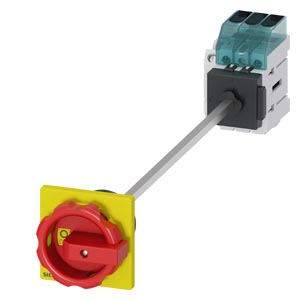 Switch disconnector 3LD3, Iu 32 A main control switch 3-pole, 3LD3248-1TK53, Siemens main
