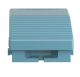 Single foot switch, Harmony XPE, metal, blue, without cover, 1 step, 1 contact 1NC+NO, IP66 alt_view_6