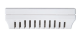 1501-61A0-7331-200 Room CO2 sensor , 0...2000 ppm / 0...5000 ppm (switchable), 0-10V / 4..20mA, 1 changeover contact (24 V), without display, IP30,with traffic light display, AERASGARD RCO2-W-A alt_view_3