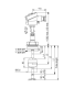 NIVOPOINT MRC-215-7 līmeņa slēdzis, pludiņa tipa, L1=1350mm NO, L2=200mm NO MRC2157M Nivelco alt_view_2