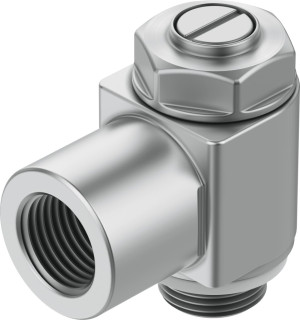 One-way flow control valve  GRLA-3/8-B, 151178 Festo main