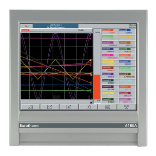 Paperless Graphic Recorder 6180A, 12.1 '' VGA ,85-264 VAC, 36AI, Ethernet, USB main
