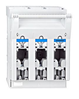 HRC-fuse-switch ARROW BLUE size 3, 3-pole, M10 main