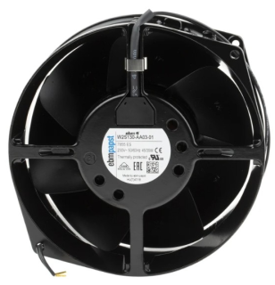 Ventilators: maiņstrāva; aksiāls 230 V maiņstrāva; Ø150 x 55 mm; 350 m3/h; 53 dBA; lodveida 3250 apgr./min W2S130-AA03-01 main