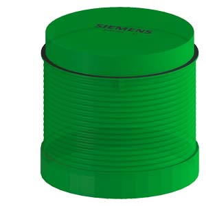 Rotating light element, with integrated LED, green, 24 V AC/DC, diameter 70 mm, 8WD4420-5DC, Siemens main