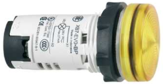 LED lamp yellow, 24 VAC/DC, 22mm, XB7EV05BP Schneider Electric main