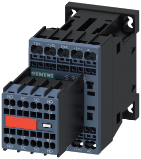 Contactor relay, 7 NO+1 NC, 24 V DC, S00, spring-loaded terminal, 3RH2271-2BB40, Siemens main