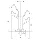 AB2/SS Support bracket; Packing unit: 10, Min order Qty: 10 PC0404431 Phoenix Contact alt_view_2
