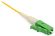 FO Pigtail LC/APC, 9/125µm OS2, 2.0m, Easy Strip,yellow,4pcs main