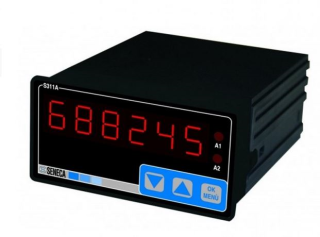 S312A; Indicator with universal digital input ; Power 10-40 Vdc - 19-28 Vac, 4 digits main