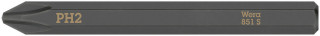 851 S Phillips bits for impact screwdrivers, PH 2 x 70 mm, 05018161001 Wera main