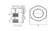 Cable fittings M32x1.5, RAL 7035, M270032--- Schrack Technik alt_view_2