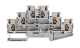 Трехуровневая заземляющая клемма PT 2,5-PE/L/L, 2,5mm2, 20A, PC3210541 Phoenix Contact alt_view_3
