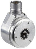 Inkrementālais enkoderis Programmējamais DFS60B-S1PA10000, 4, 5-32V, HTL/TTL, max 10k imp 6mm, Vārpsta, 1036755 Sick main