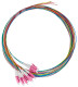 FO Pigtail LC, 50/125æm OM4, 2.0m, Easy Strip, 8pcs, HLP04L082P Schrack Technik main