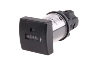 Hour counter, Harmony XB5, plastic, 22mm, mechanical 5 digit display, 12...24V AC DC main