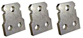 Module Plate 1 hole, MC4, 3-pole main