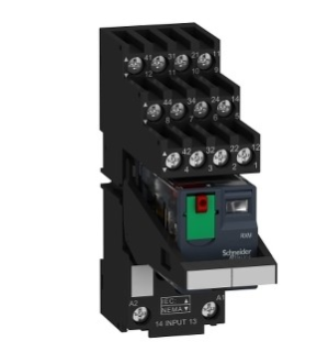 Модуль реле Zelio RXM /O 6A 24 В переменного тока, RXM4AB1B7PVS Schneider Electric main