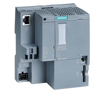 SIMATIC DP, CPU 1512SP-1 PN for ET 200SP, central processing unit with work memory 400 KB for program and 2 MB for data, 1st interface: PROFINET IRT with 3-port switch, 25 ns bit performance, SIMATIC Memory Card required, BusAdapter required for port 1 an main