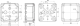 ABS industrial box, PanelSeT TBS, 116x62x116mm, int. 105x55x105mm, low plain cover, IP66, IK07, RAL 7035 alt_view_4