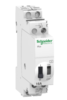 impulse relay iTLc - 1P - 1NO - 16A - coil 24 VAC 50/60Hz- main