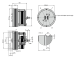 Wire actuated encodertype SGH25-2000-GW6-CE-0/20mA-NR-M1-DS-S SGH25-0001 Siko alt_view_2