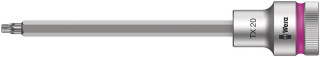 8767 C HF TORX® Zyklop bit socket with 1/2" drive with holding function, TX 20 x 140 mm, 05003850001 Wera main