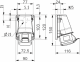 Розетка настенная, 3P+N+E, 6h, 415V, 16A, IP44, PKF16W435 Schneider Electric alt_view_3