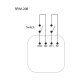 RFIM-20B Signāla raidītājs battery 3V, 2 kontakti alt_view_3