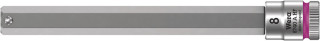 8740 A HF Zyklop bit socket with holding function, 1/4" drive, 8 x 100 mm, 05003340001 Wera main