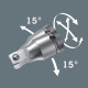 8794 B Качающийся удлинитель Zyklop, 3/8", 3/8" x 76 мм, 05003584001 Wera alt_view_2