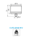 E-LITE GRE LED QC M12 V24 DC GY alt_view_2