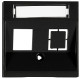 Cover for 1*RJ45 Toolless Line jack, black, EV134303 Schrack Technik main