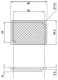 R6 atstarotājs 60 x40, 5mm, 95A151350 Datalogic alt_view_2