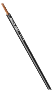 Single core; 1X2.5; black; Ring; U0/U: 450/750 V; PVC; HAR-certified; Fixed Installation main