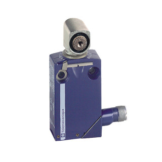 Limit switch, XCMD, with rotary head W/O operating lever, 1NC+1 NO, snap, M12, XCMD2101C12