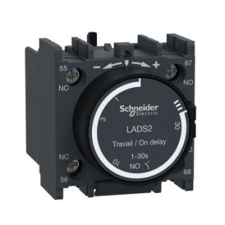 Ieslēgšanās aiztures bloks 1 NC, 1 - 30s, LADS2 Schneider Electric main