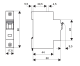 Circuit breaker (MCB) C, 6A, 1-pole, 4.5KA, Schrack Teknik, BM417106-- alt_view_2
