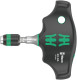 416 RA T-handle bitholding screwdriver with ratchet function and Rapidaptor quick-release chuck, 1/4" x 45 mm, 05023461001 Wera alt_view_3