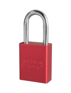A1106KAMKRED | Anodized Aluminium Padlocks - Keyed Alike and Master Keyed (Master Key to order separately) - 5 Pin locking mechanism main