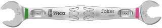 6005 Joker Double open end wrench, 8 x 9 x 122.2 mm, 05020311001 Wera main