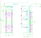 Busbar- adapter 32A 45mm 2 RAIL 3X6mm2 alt_view_2