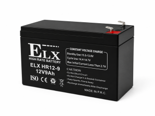 Аккумулятор ELX HR12-9 ELX 12 В, 9 Ач, 151x65x100 мм main