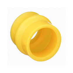 Bellow seal, Harmony XB4, silicone, yellow, for emergency stop to switching off function, for harsh environments main