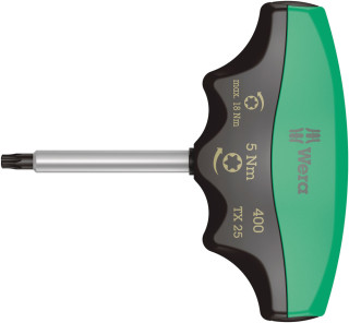 400 TX Индикатор крутящего момента, TX 25 x 5 нм, 05005091001 Wera main