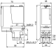 Pressure switch XMLA 4 bar - fixed scale 1 threshold - 1 C/O, XMLA004A2S11 alt_view_2